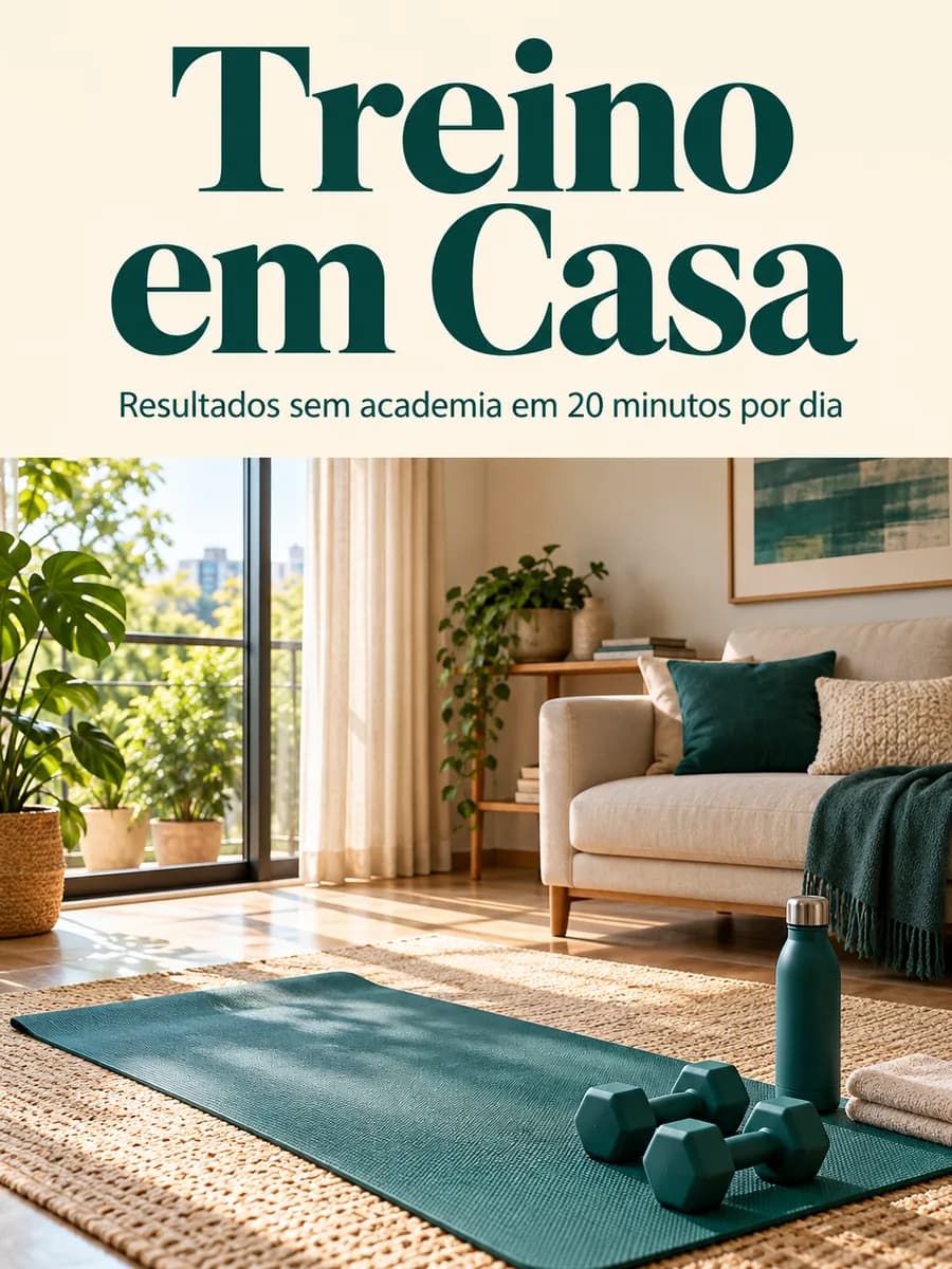 Capa do ebook Treino em Casa